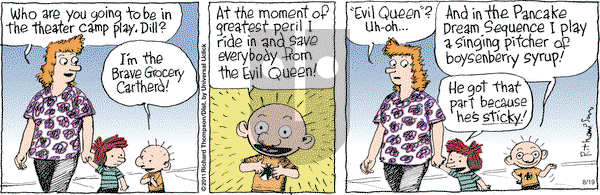 Cul de Sac on Friday August 19, 2016 Comic Strip