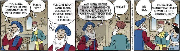 Alley Oop - Saturday May 21, 2022 Comic Strip