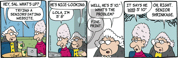 Lola on Thursday January 26, 2017 Comic Strip