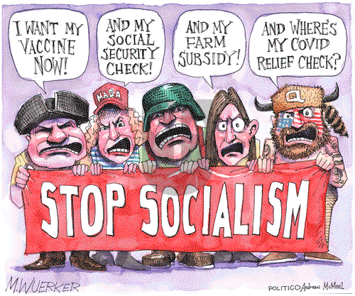 Matt Wuerker on Friday February 19, 2021 Comic Strip