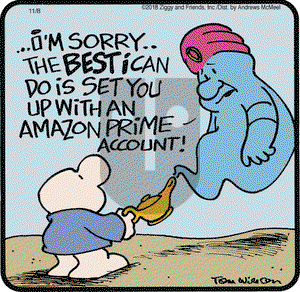 Ziggy on Thursday November 8, 2018 Comic Strip