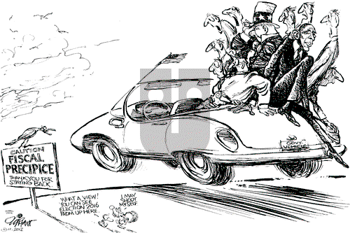 Pat Oliphant on Monday November 26, 2012 Comic Strip