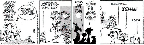 Over the Hedge on Monday December 15, 2003 Comic Strip