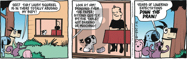 Pooch Cafe on Wednesday July 15, 2015 Comic Strip