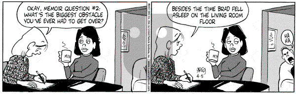 Luann on Thursday April 5, 2001 Comic Strip