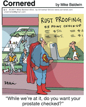Cornered on Thursday September 1, 2011 Comic Strip