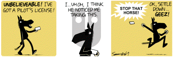 Dark Side of the Horse on Tuesday June 25, 2013 Comic Strip