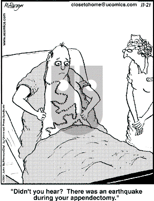 Close to Home - Wednesday November 21, 2001 Comic Strip