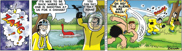 Alley Oop on Tuesday August 14, 2018 Comic Strip