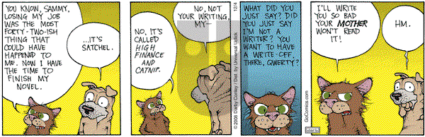 Get Fuzzy on Friday December 4, 2015 Comic Strip