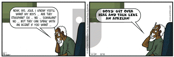 The Boondocks on Tuesday August 16, 2005 Comic Strip