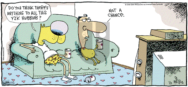 The Duplex on Sunday January 2, 2000 Comic Strip