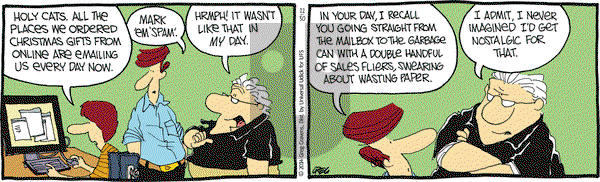 The Buckets on Tuesday December 30, 2014 Comic Strip