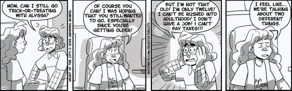 Heart of the City on Saturday October 4, 2025 Comic Strip