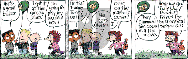 Cul de Sac on Thursday March 20, 2025 Comic Strip