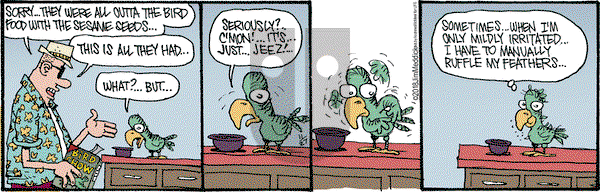 Monty on Tuesday November 27, 2018 Comic Strip