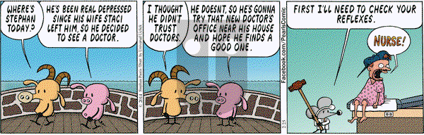 Pearls Before Swine on Tuesday February 25, 2014 Comic Strip