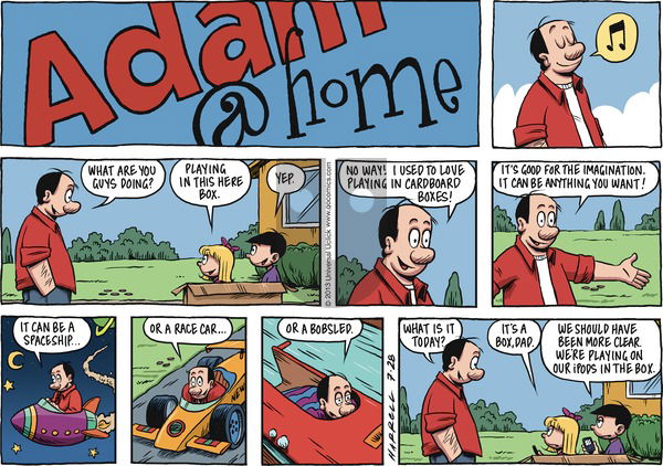 Adam@Home on Sunday July 28, 2013 Comic Strip