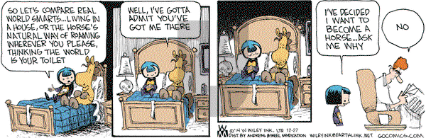 Non Sequitur on Thursday December 27, 2018 Comic Strip