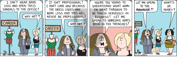 Cathy Classics - Saturday March 24, 2007 Comic Strip