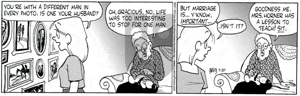 Luann on Friday July 20, 2001 Comic Strip