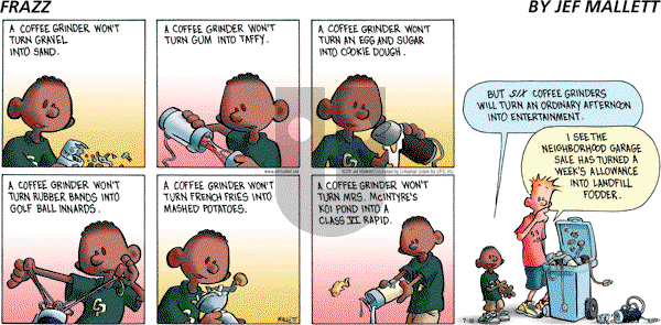Frazz - Sunday July 10, 2011 Comic Strip