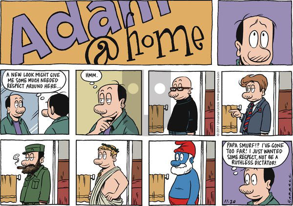 Adam@Home on Sunday November 20, 2011 Comic Strip