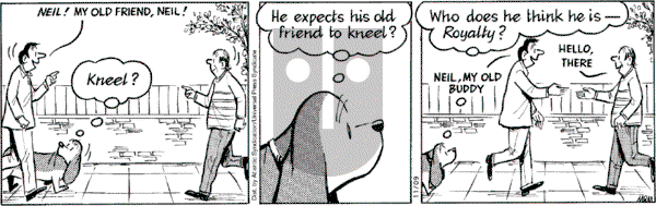 Fred Basset on Wednesday November 9, 2005 Comic Strip