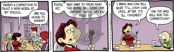 The Buckets on Wednesday January 10, 2018 Comic Strip