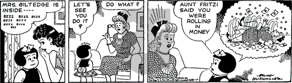 Nancy Classics on Wednesday August 10, 2016 Comic Strip