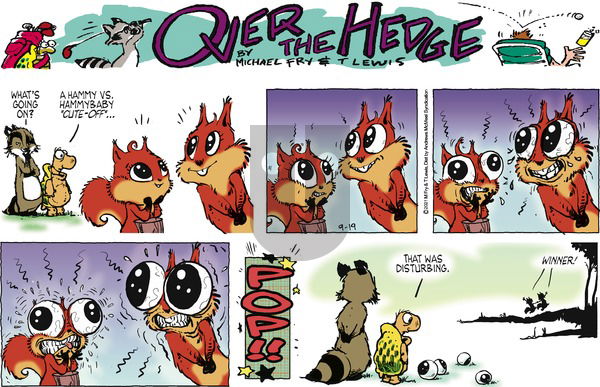 Over the Hedge on Sunday September 19, 2021 Comic Strip