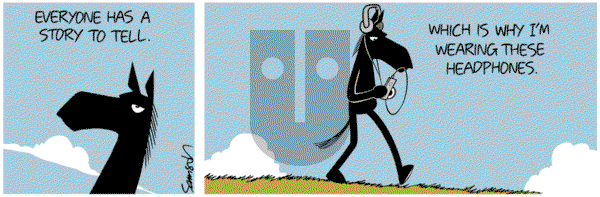 Dark Side of the Horse on Monday April 15, 2019 Comic Strip