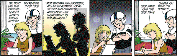 Doonesbury on Wednesday May 16, 2018 Comic Strip