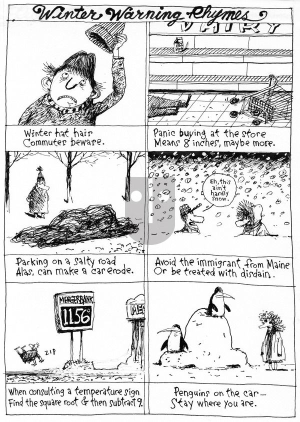 Richard's Poor Almanac on Sunday December 20, 2015 Comic Strip