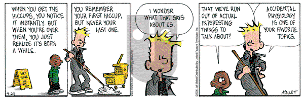 Frazz on Saturday September 23, 2006 Comic Strip