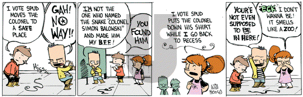 Wallace the Brave on Saturday January 2, 2016 Comic Strip