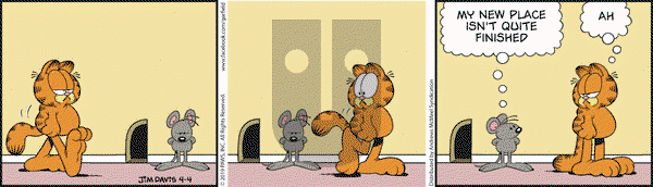 Garfield on Thursday April 4, 2019 Comic Strip