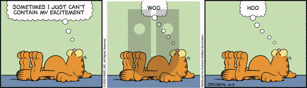 Garfield - Monday October 5, 2020 Comic Strip