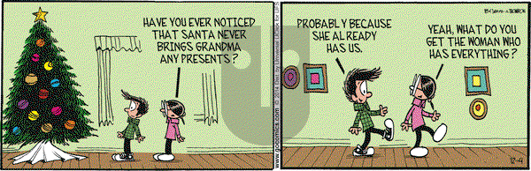 Grand Avenue on Thursday December 4, 2014 Comic Strip
