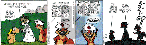 Over the Hedge on Friday October 21, 2011 Comic Strip