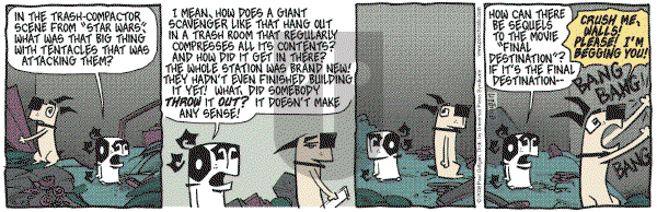 Pooch Cafe on Wednesday April 23, 2008 Comic Strip
