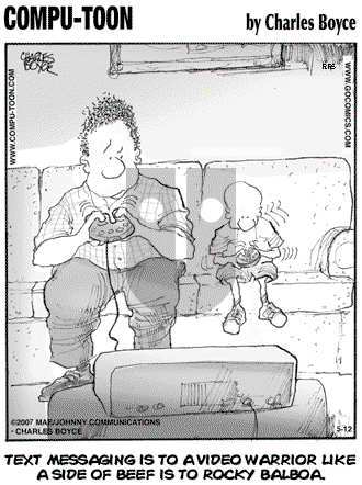 Compu-toon on Saturday May 12, 2007 Comic Strip