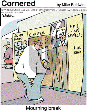 Cornered on Wednesday December 7, 2005 Comic Strip