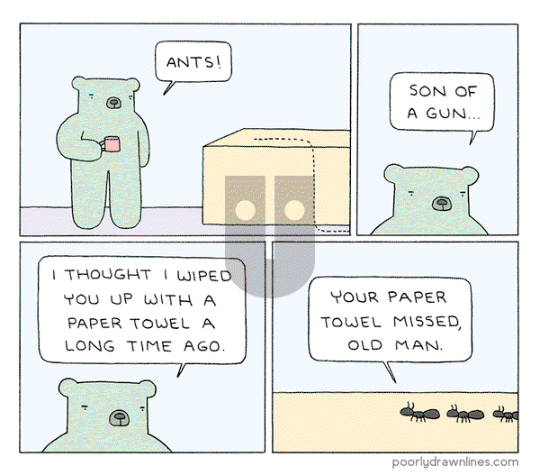 Poorly Drawn Lines on Friday September 27, 2019 Comic Strip