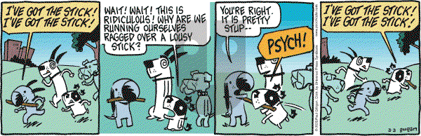Pooch Cafe on Thursday March 3, 2005 Comic Strip