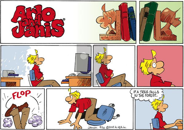 Arlo and Janis on Sunday June 30, 2002 Comic Strip