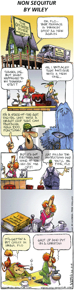 Non Sequitur on Sunday May 19, 2002 Comic Strip