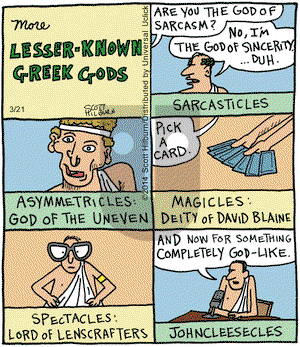 The Argyle Sweater on Friday March 21, 2014 Comic Strip