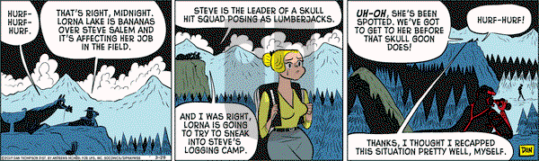 Rip Haywire on Wednesday March 29, 2017 Comic Strip