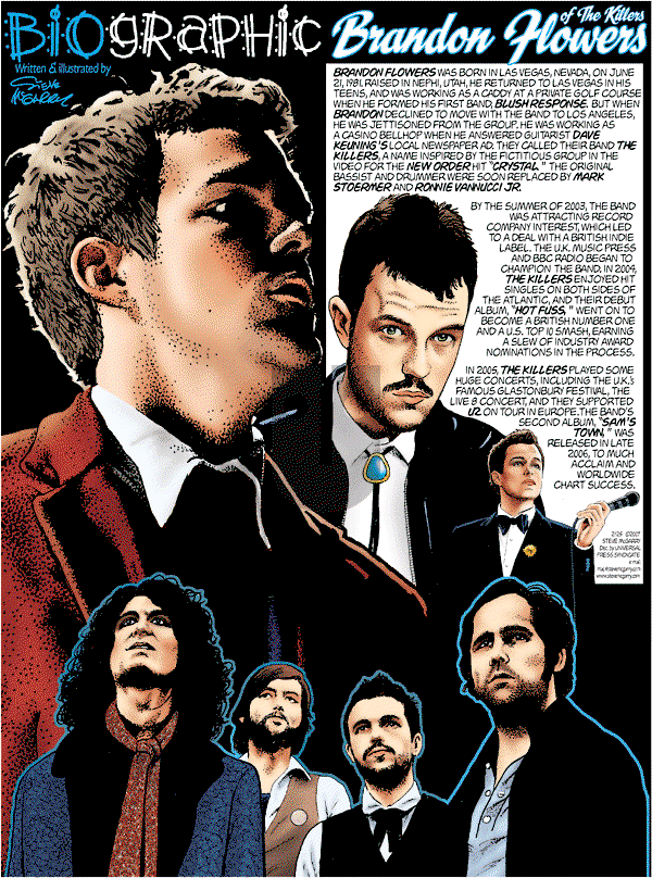 Biographic on Sunday February 25, 2007 Comic Strip